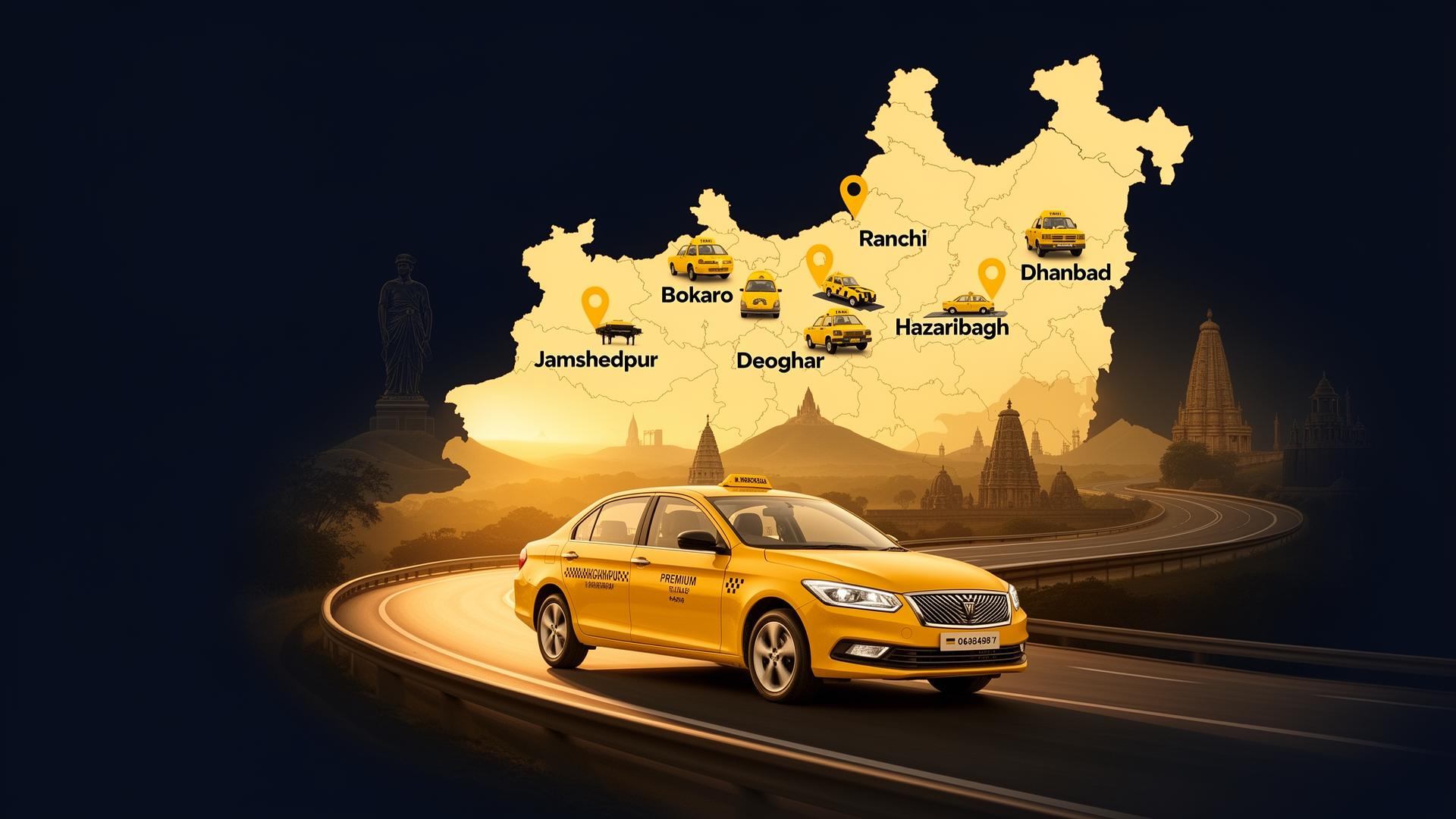 TX24 TAXI - 24x7 Taxi Service in Ranchi & Jharkhand